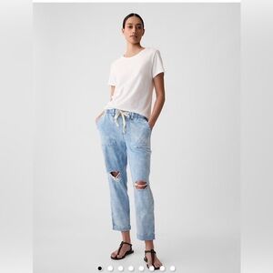 Gap Drawstring Pants Size Small Petite EUC